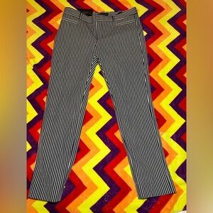 Banana Republic Sloan Striped pants nwt